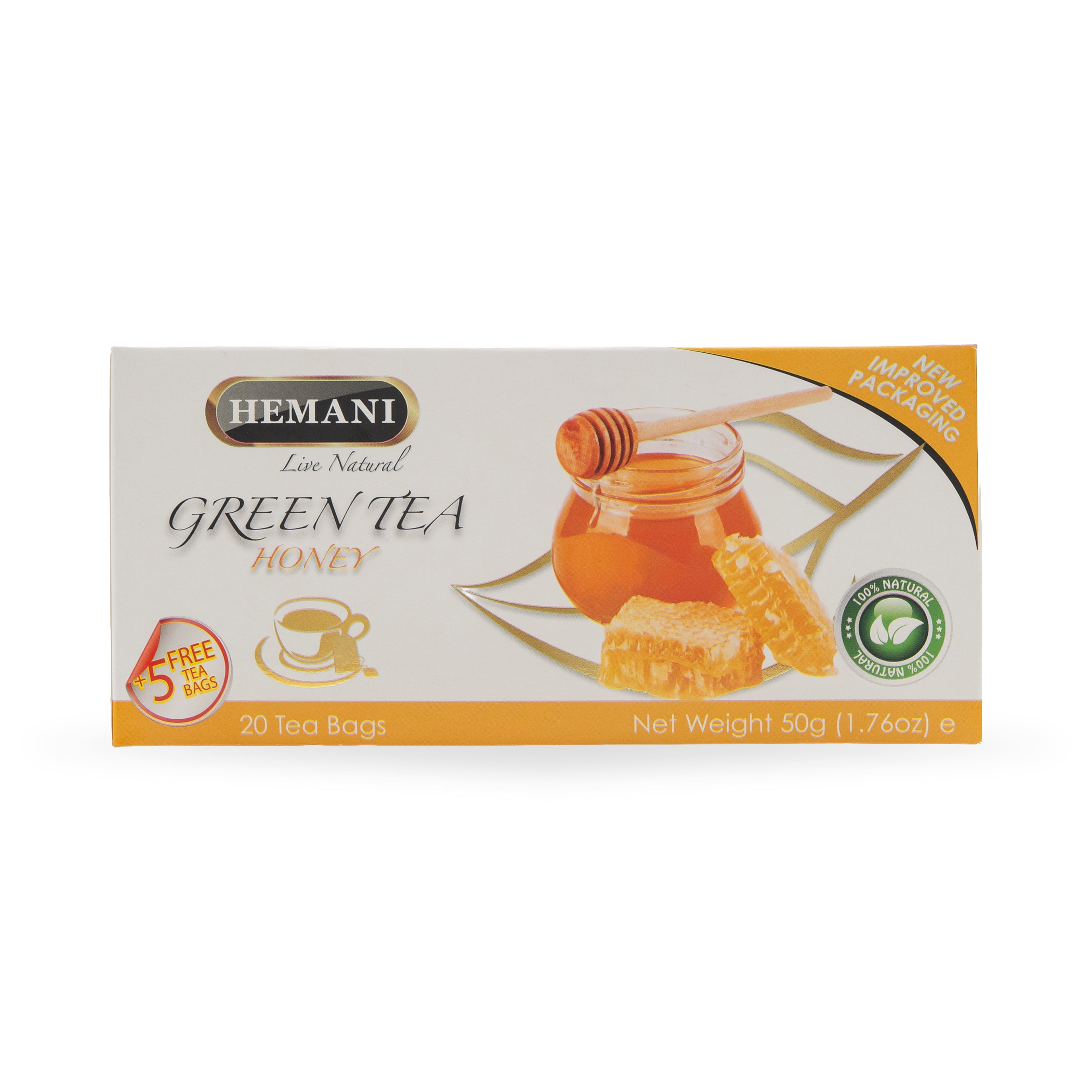 Honey Green Tea - 20 Tea Bags