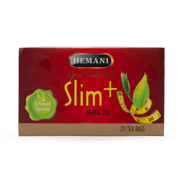 Slim & Enhanced Formula Herbal Tea 20 Tea Bags By Hemani Herbal