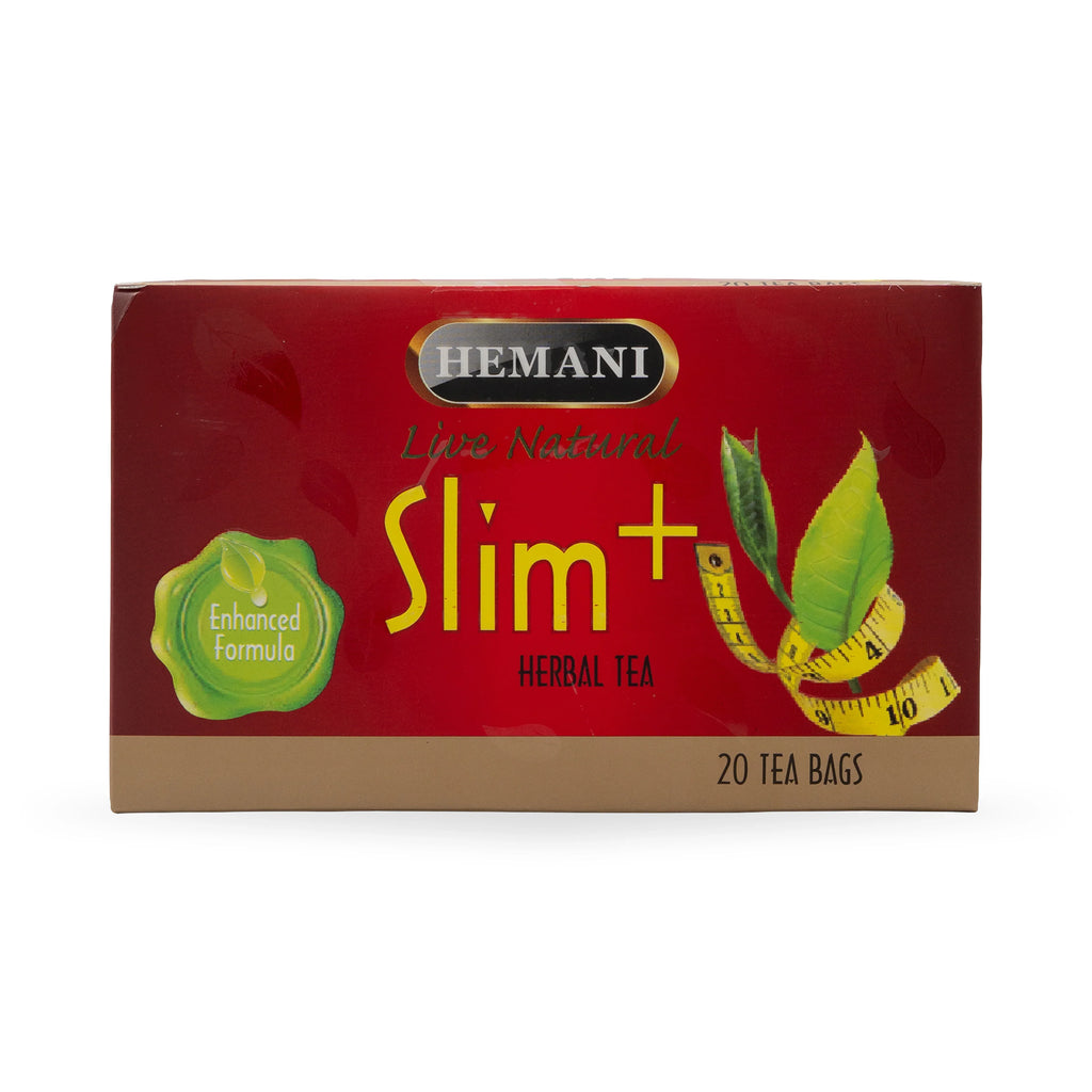 Slim & Enhanced Formula Herbal Tea 20 Tea Bags By Hemani Herbal