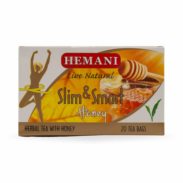 Slim & Smart Herbal Slim Tea with Honey Flavor – 20 Tea Bags