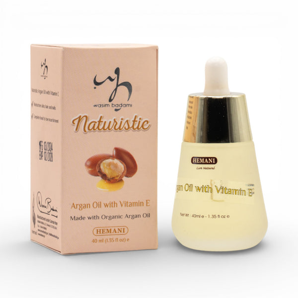Naturistic - Organic Argan Oil with Vitamin E By WB by Hemani