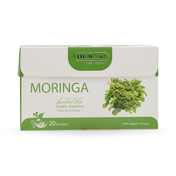 Moringa Herbal Tea complete herbal with 20 Tea Bags By Hemani Herbal