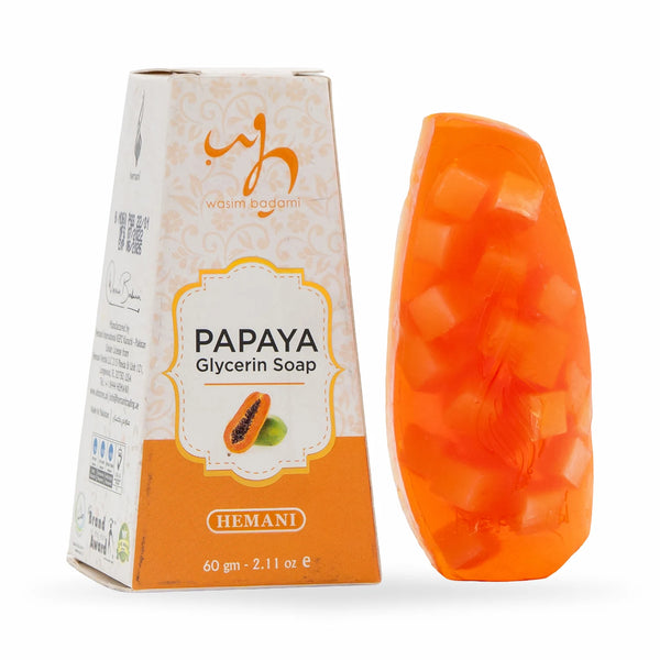 Transparent Glycerin Soap - Papaya with Milk