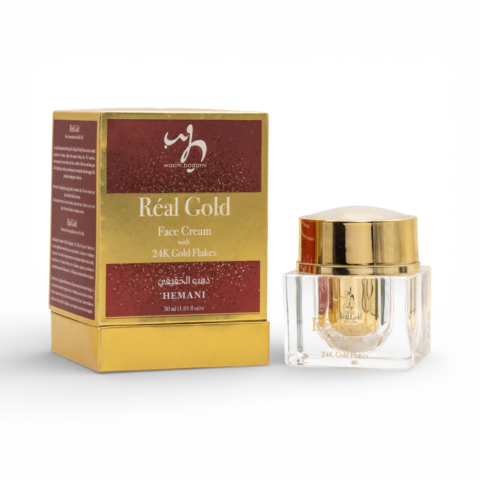 Real Gold - Face Cream with 24K Gold Flakes