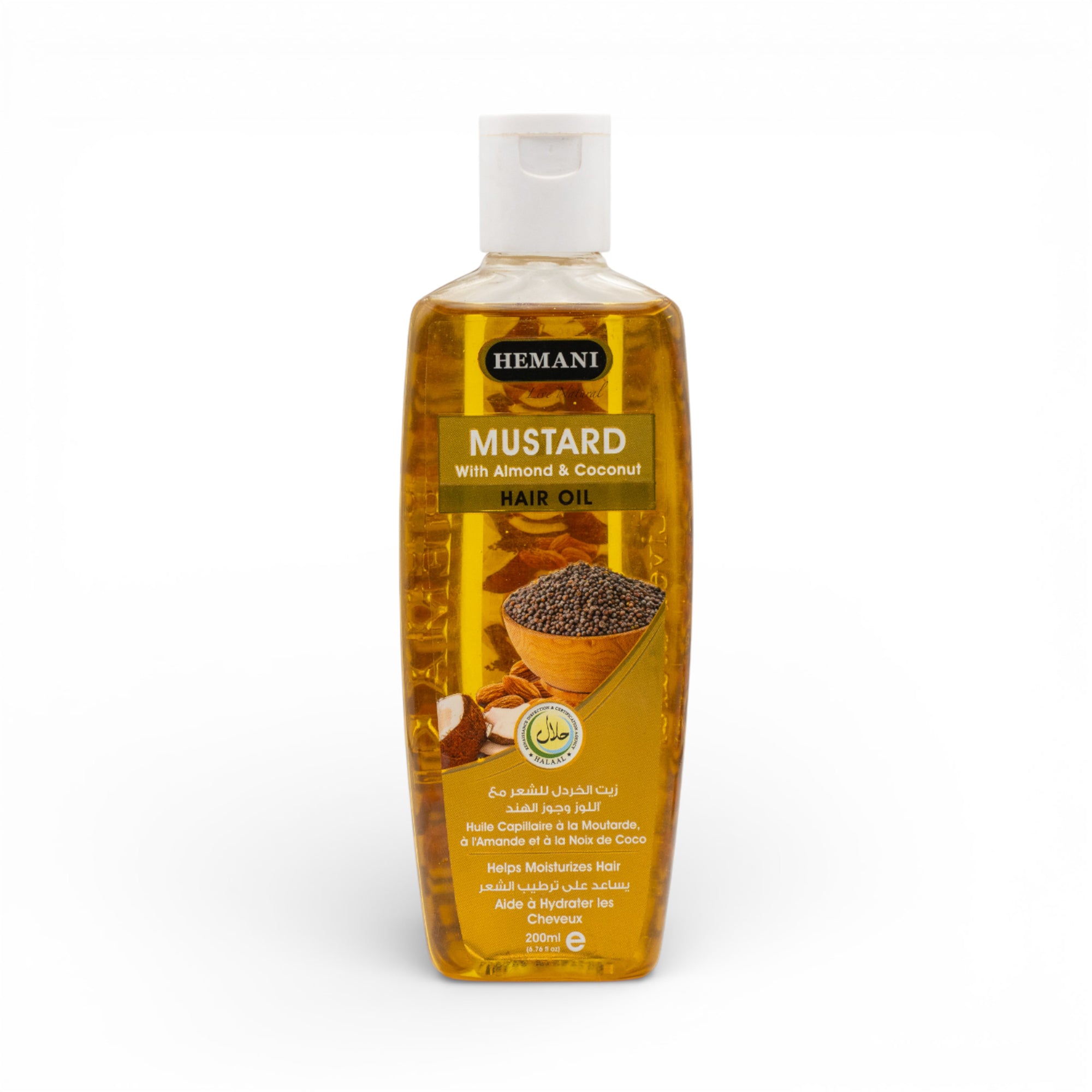 Mustard Herbal Hair Oil By Hemani Herbal