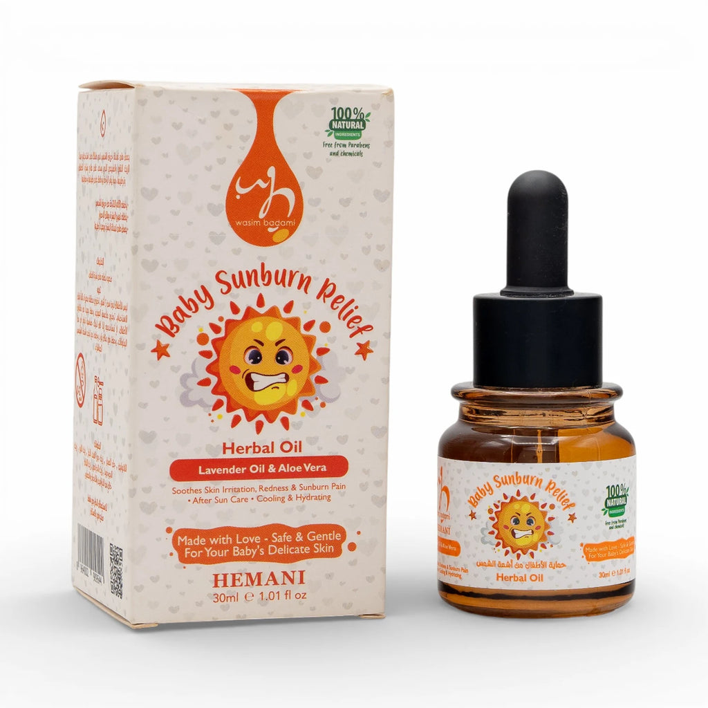 Sunburn Relief Herbal Oil for Baby 30ml