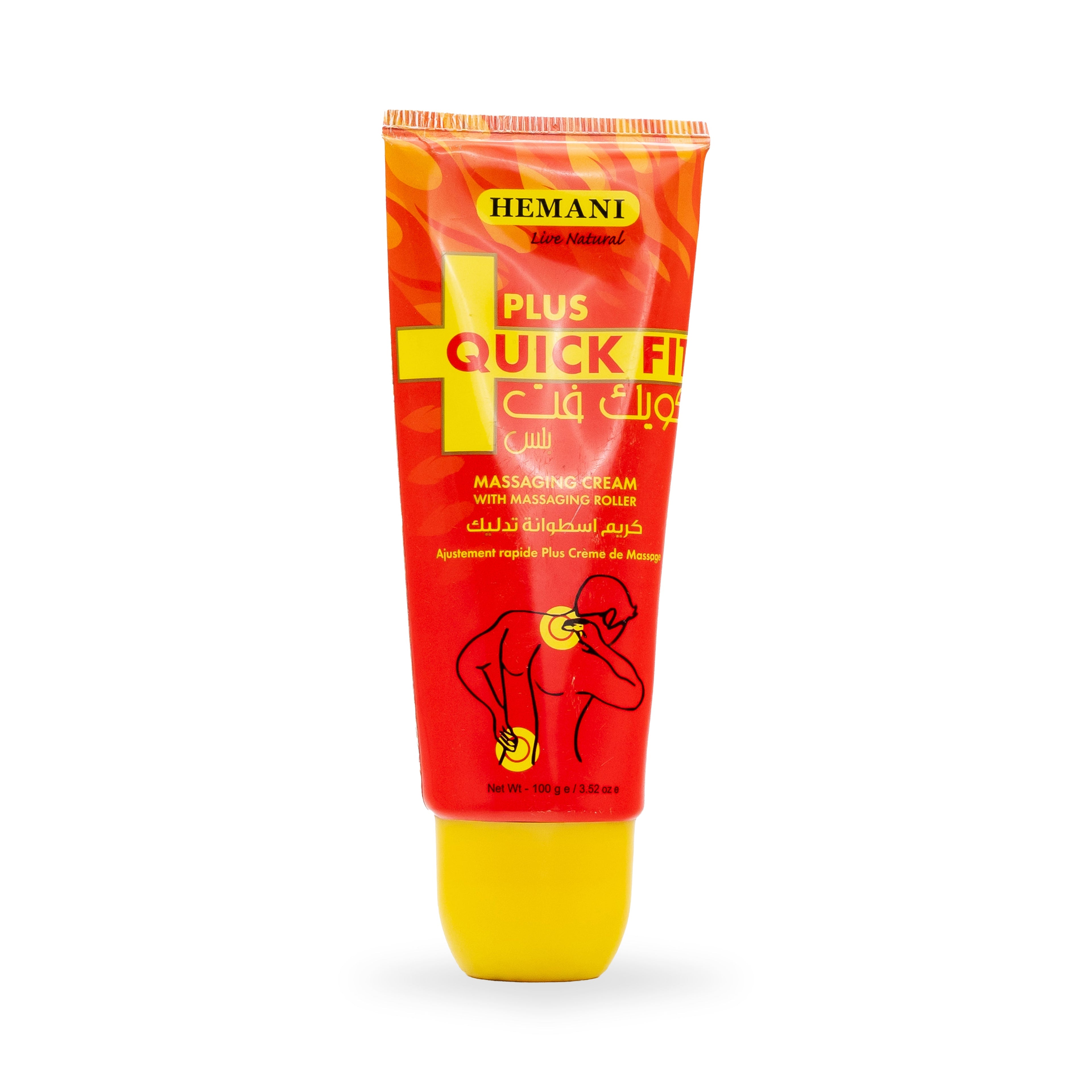 Quick Fit Plus - Roller Massaging Cream (100Gm)
