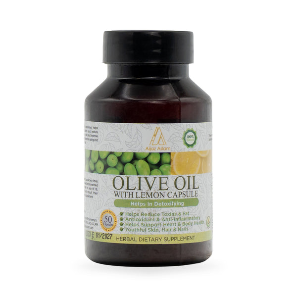 Herbal Dietary Supplement – Olive with Lemon Oil Capsule | Aijaz Aslam