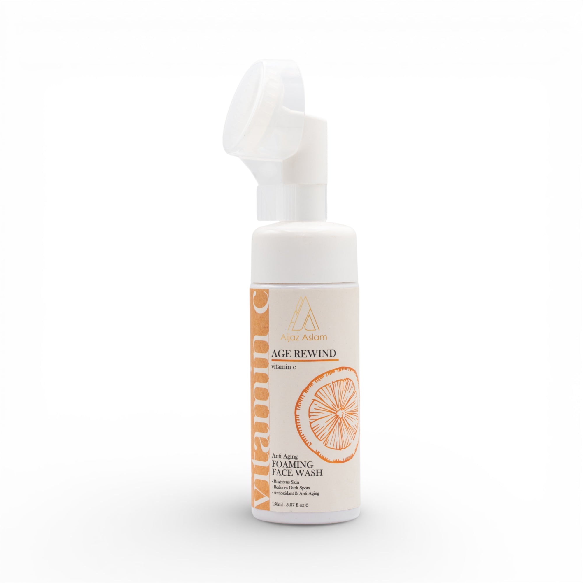 غسول الوجه الرغوي "إيج ريوايند" بفيتامين سي | إعجاز أسلم