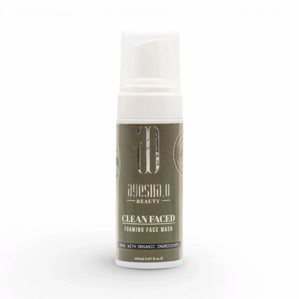 Clean Faced - Foaming Face Wash with Neem & Charcoal AO Beauty