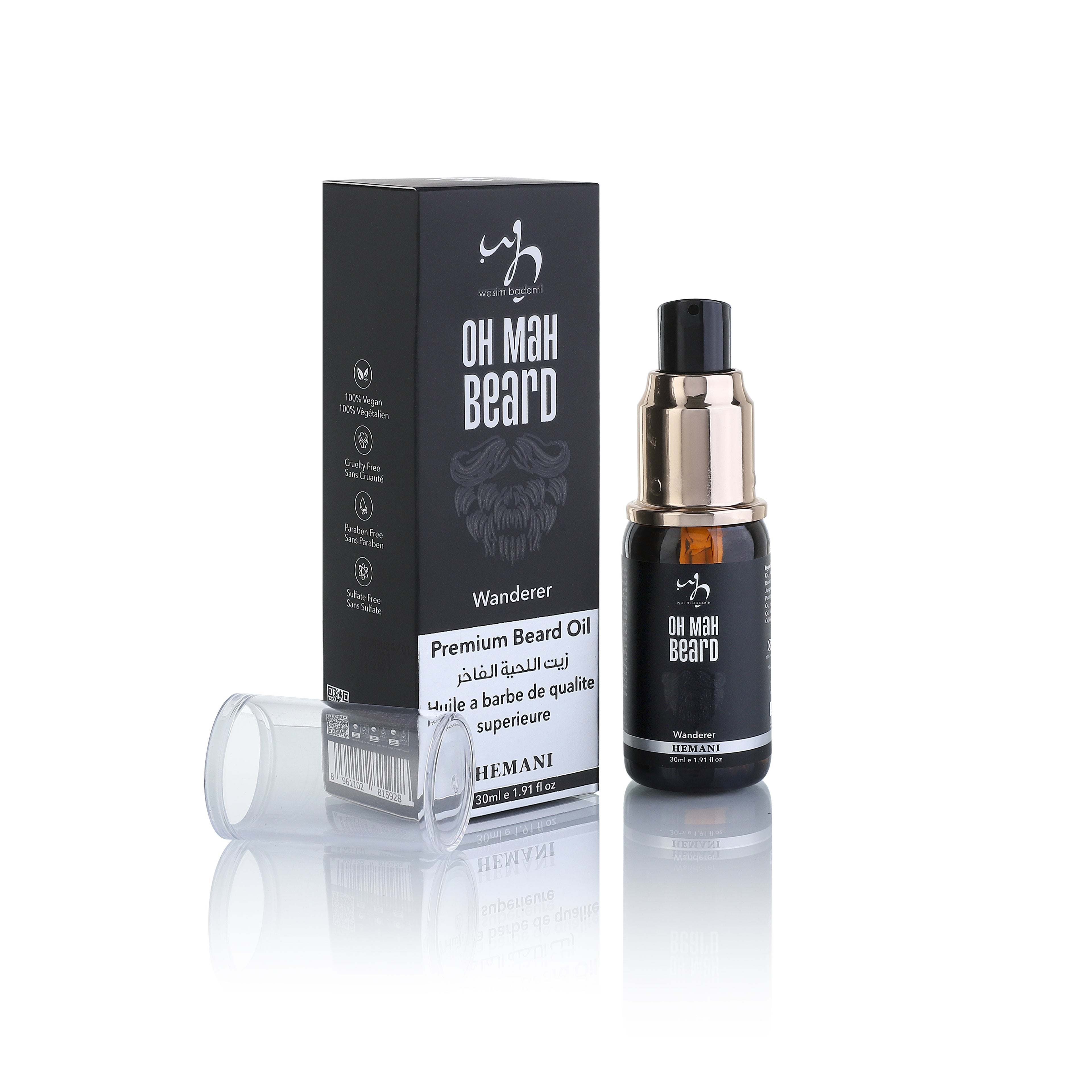 Beard Oil by Oh Mah Beard Premuim from WB by Hemani Pakistan