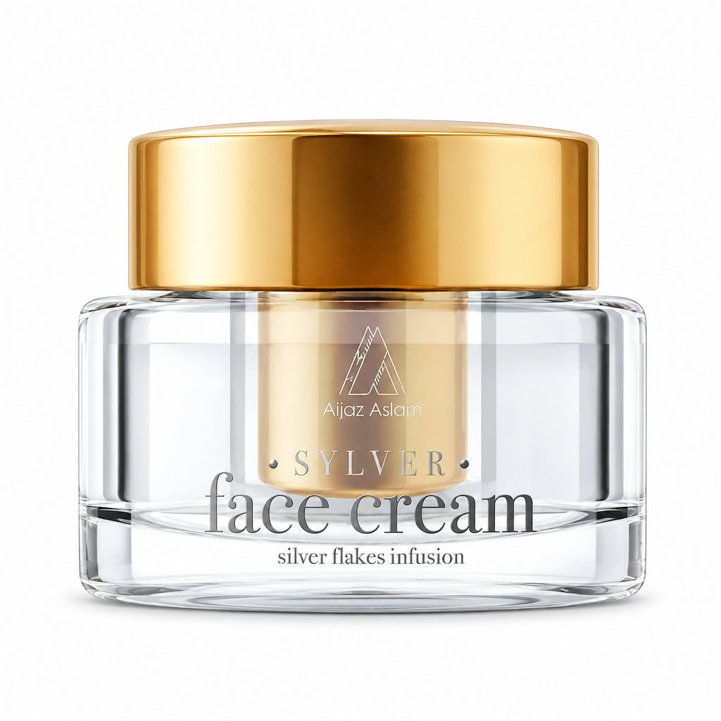 Sylver - Face Cream with Silver Flakes & Gold | Aijaz Aslam