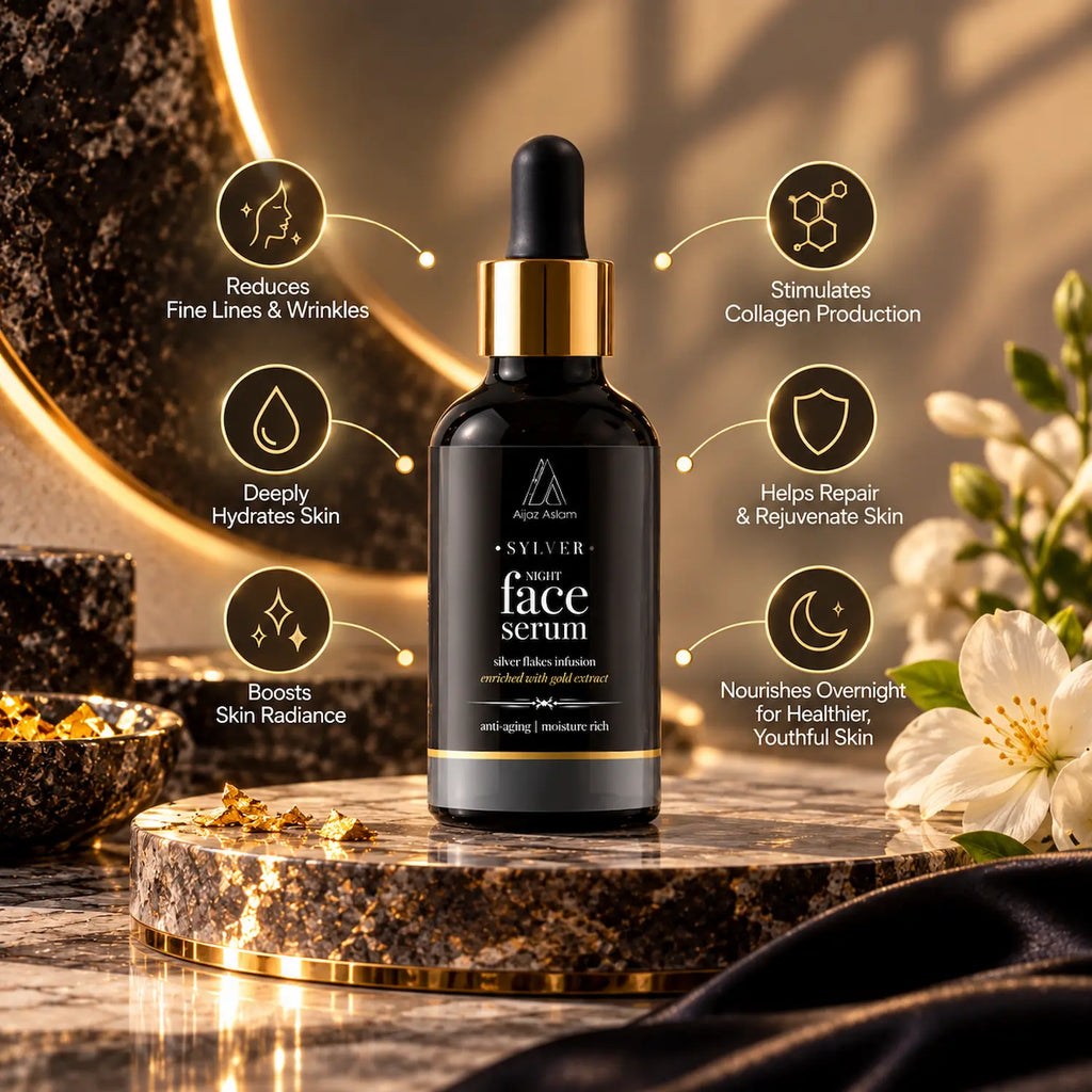 Sylver Night Face Serum Anti-Aging | Aijaz Aslam