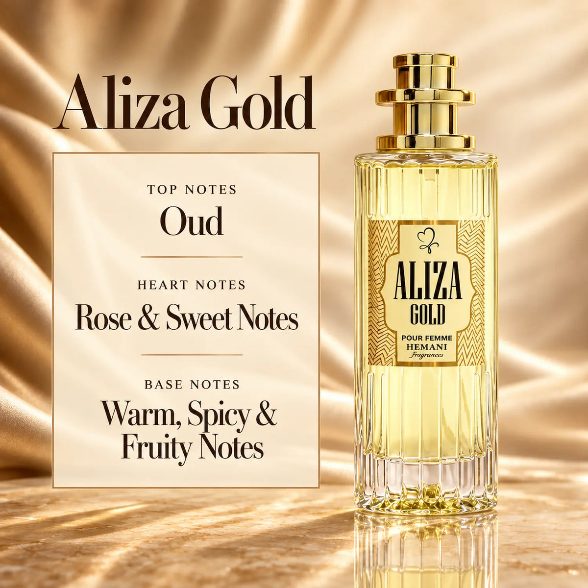 ALIZA Gold Perfume - Unisex