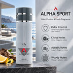 ALPHA SPORT Deodorant Body Spray for Men