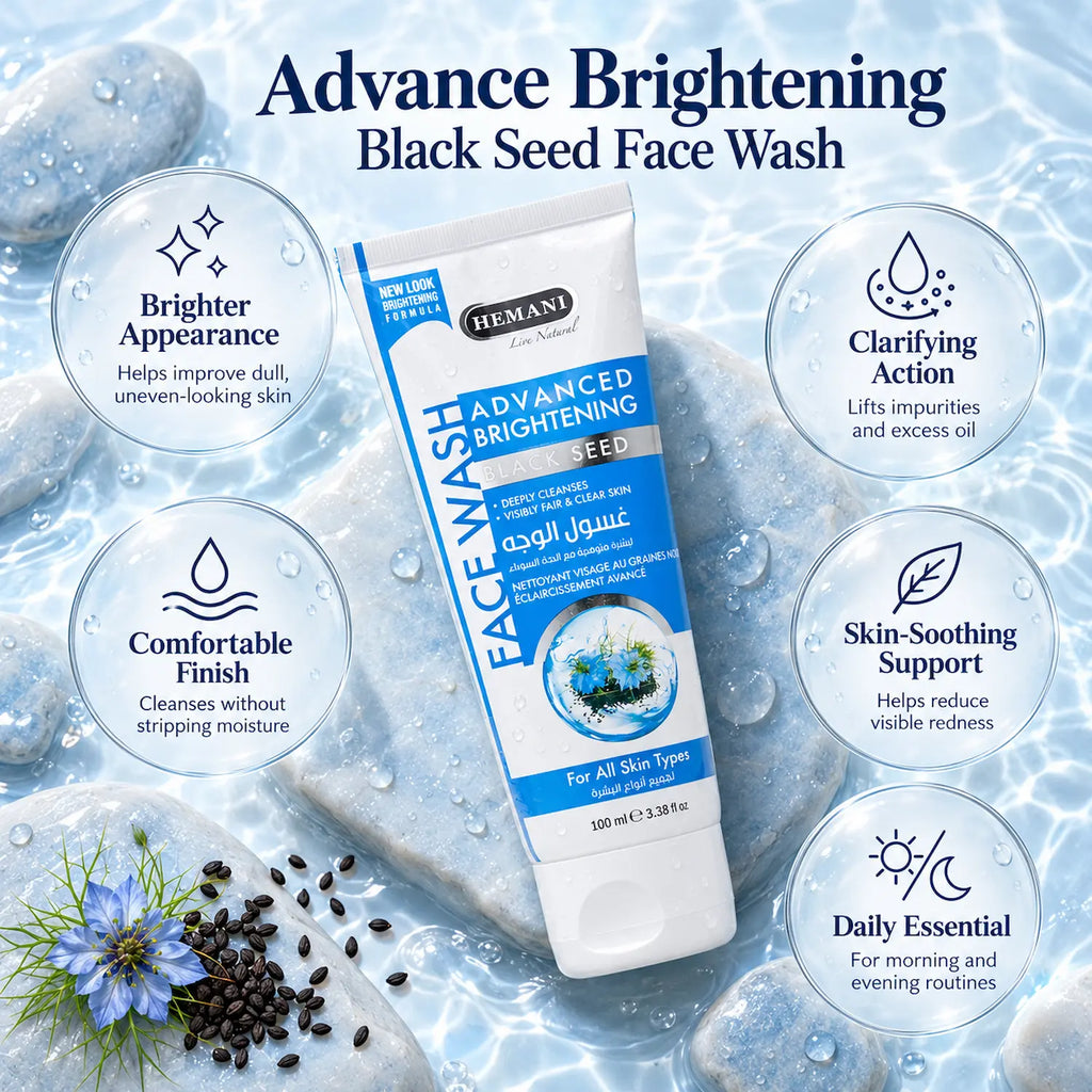 Advance Brightening Black Seed Face Wash 100ml