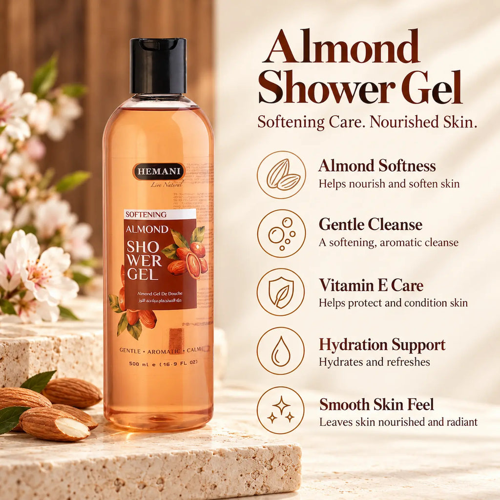 Almond Shower Gel 500ml