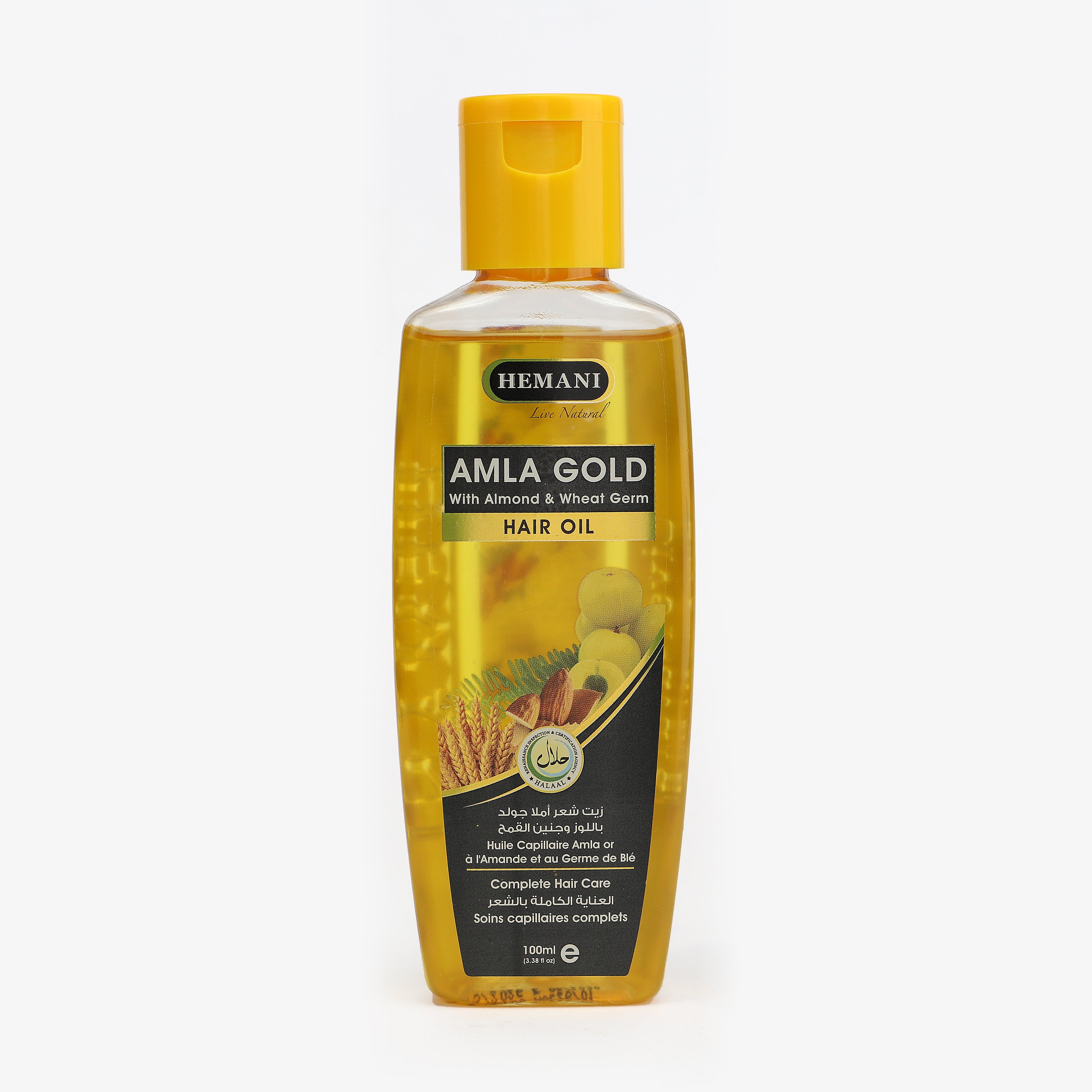 Amla Gold Oil with Almond & Wheatgerm 100ml