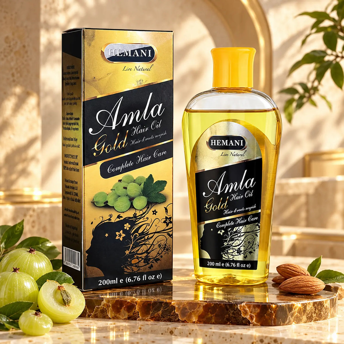 Amla Golden Herbal Hair Oil 200ml