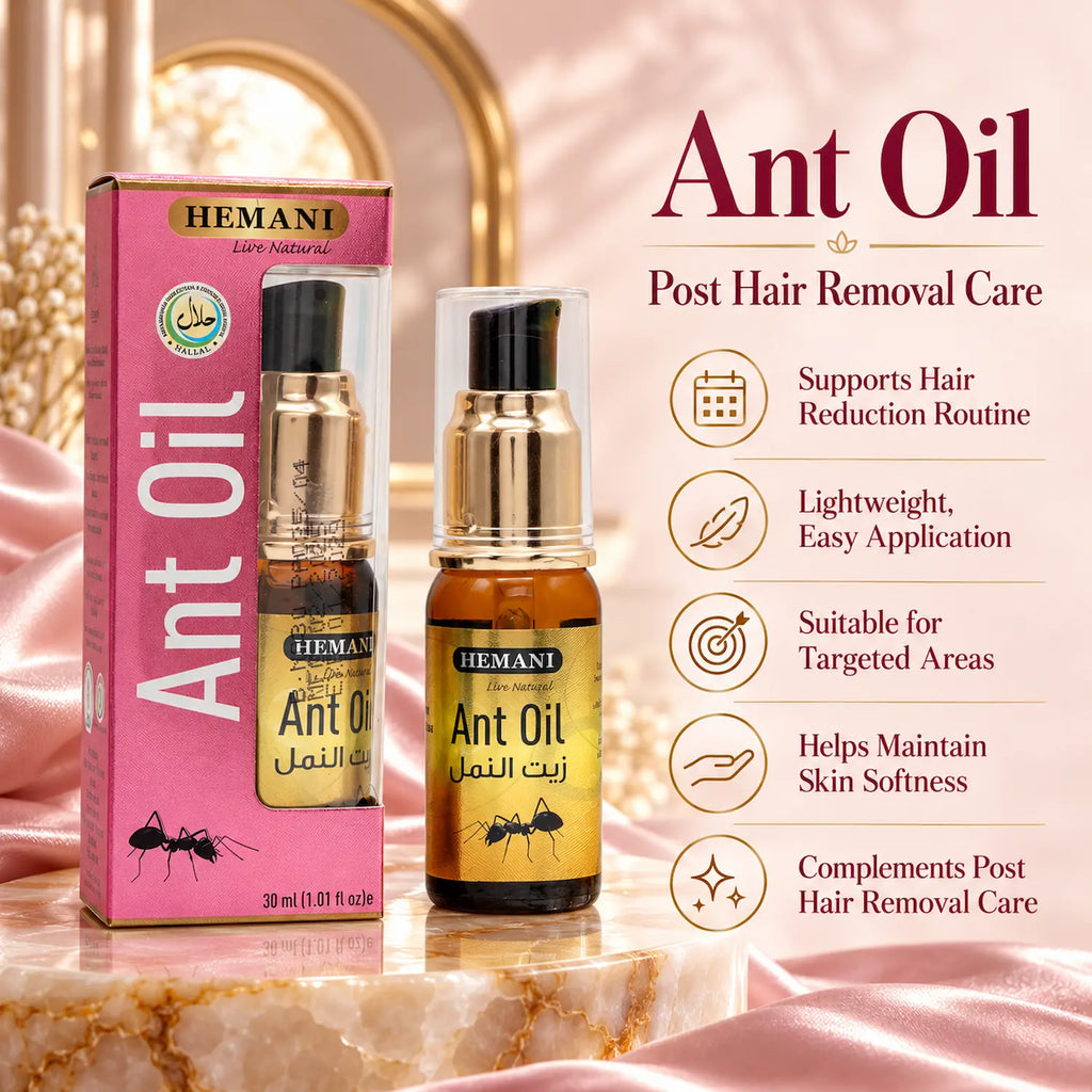Ant Oil for Slow Hair Growth