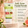 Anti Acne Facial Scrub with Avocado and Grapefruit
