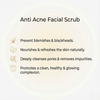 Facial Scrub with Avocado and Grapefruit with Anti Acne protection By Hemani Herbal