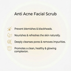 Facial Scrub with Avocado and Grapefruit with Anti Acne protection By Hemani Herbal