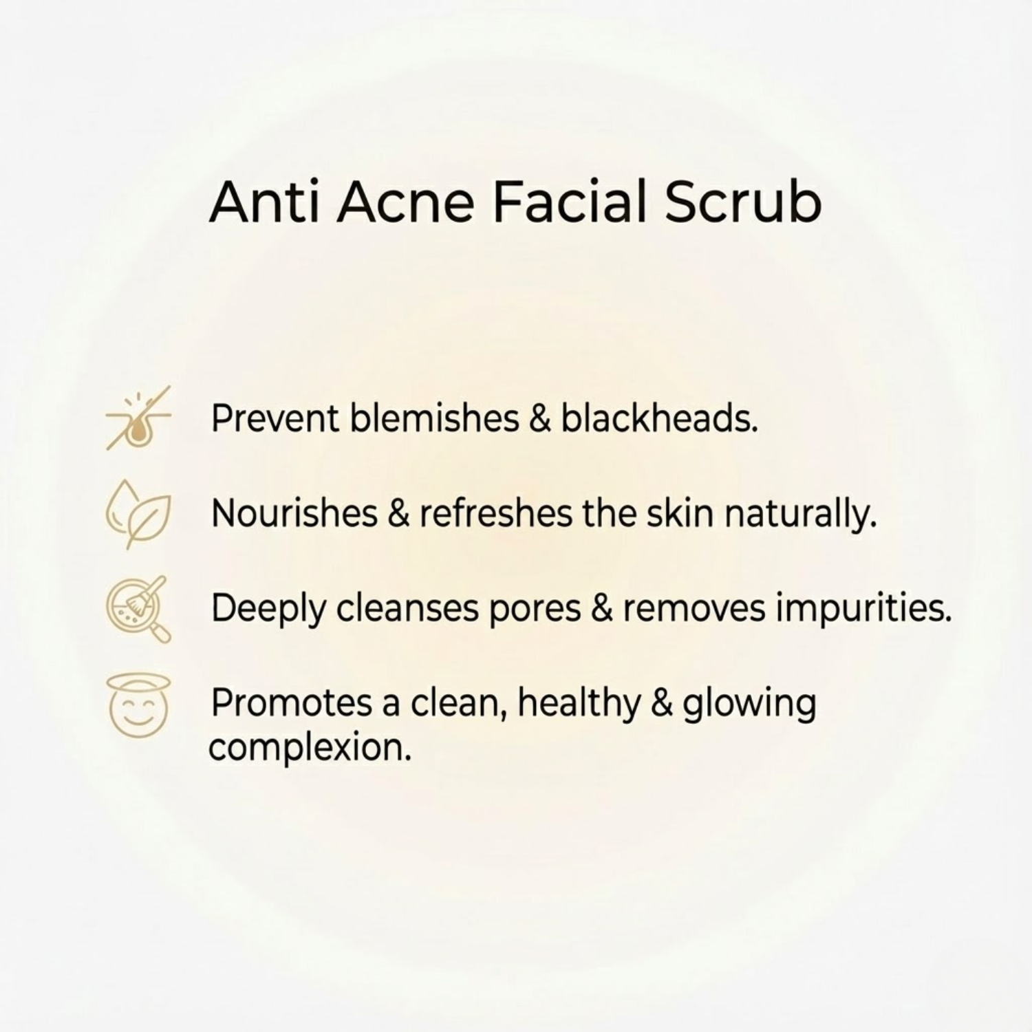 Facial Scrub with Avocado and Grapefruit with Anti Acne protection By Hemani Herbal