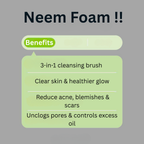 Neem foam benefits