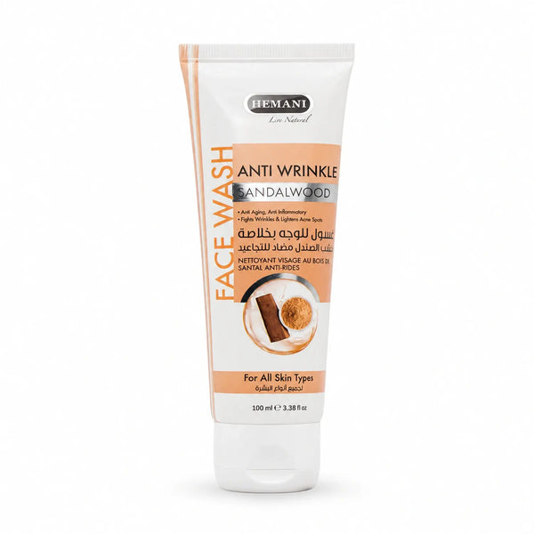 Anti Wrinkle Sandalwood Face Wash 100ml