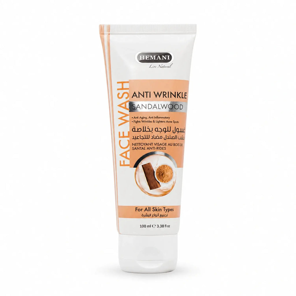 Anti Wrinkle Sandalwood Face Wash 100ml