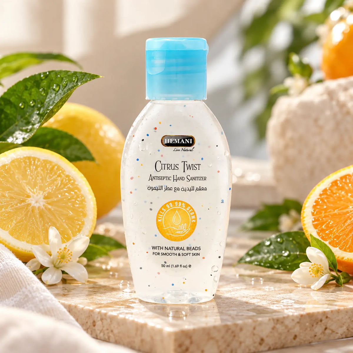Antiseptic Hand Sanitizer 50ml - Citrus Twist