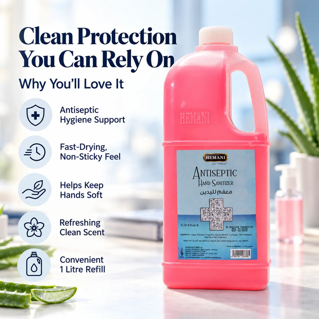 Antiseptic Hand Sanitizer Refill - 1 Litre