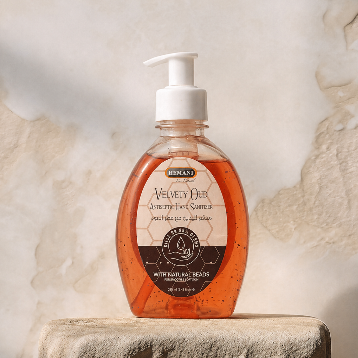 Antiseptic Hand Sanitizer 250ml - Velvety Oud