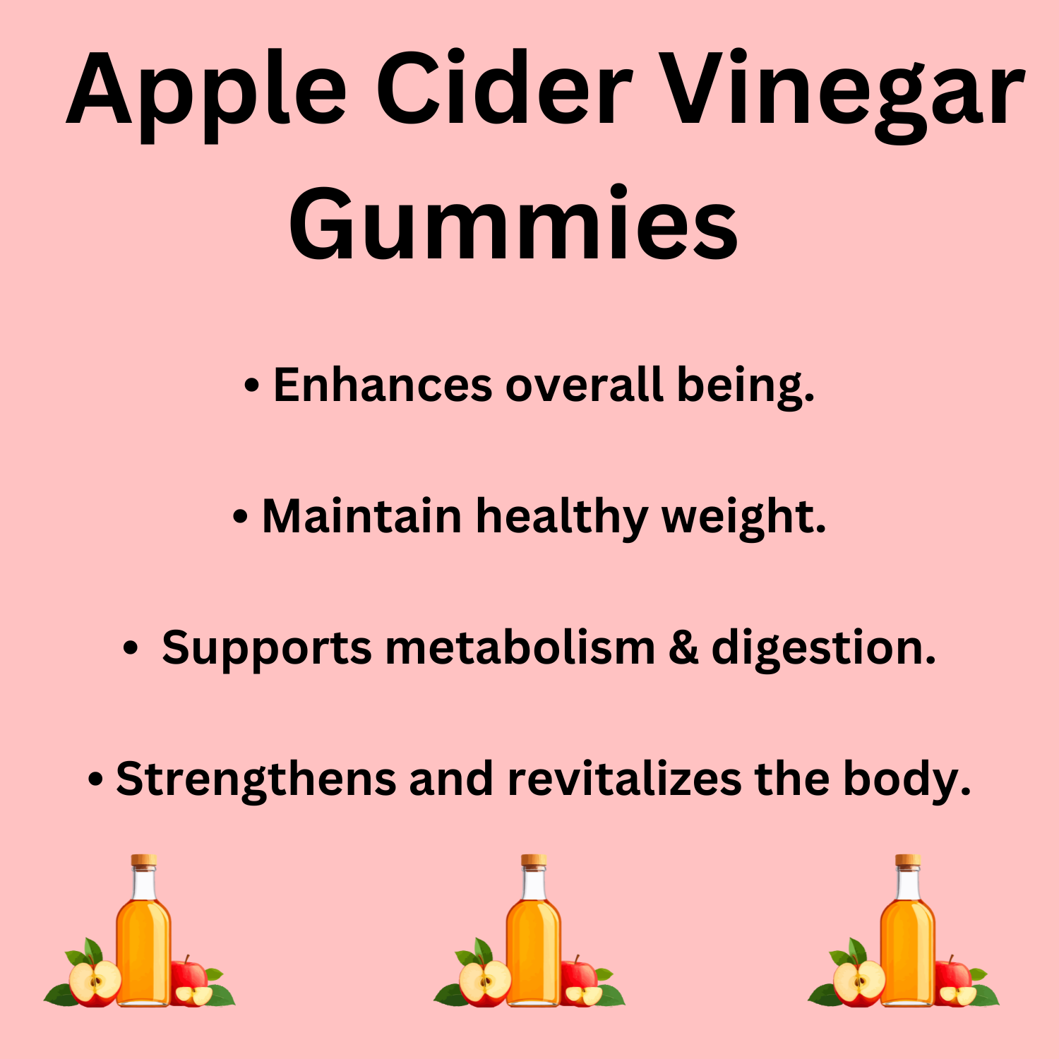 Dr. Herbalist Apple Cider Vinegar Gummies 90gm