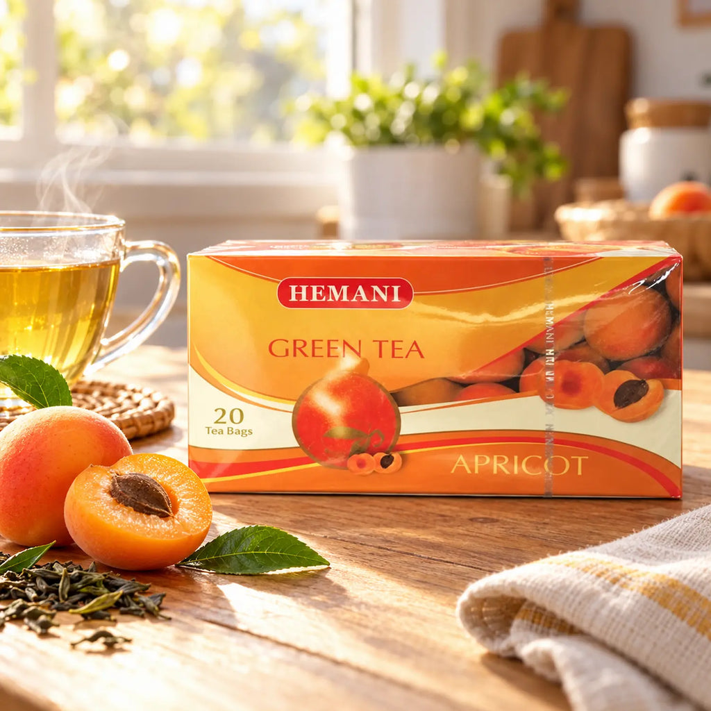 Apricot Green Tea – 20 Tea Bags