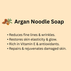 Argan Noodle Soap 100gm