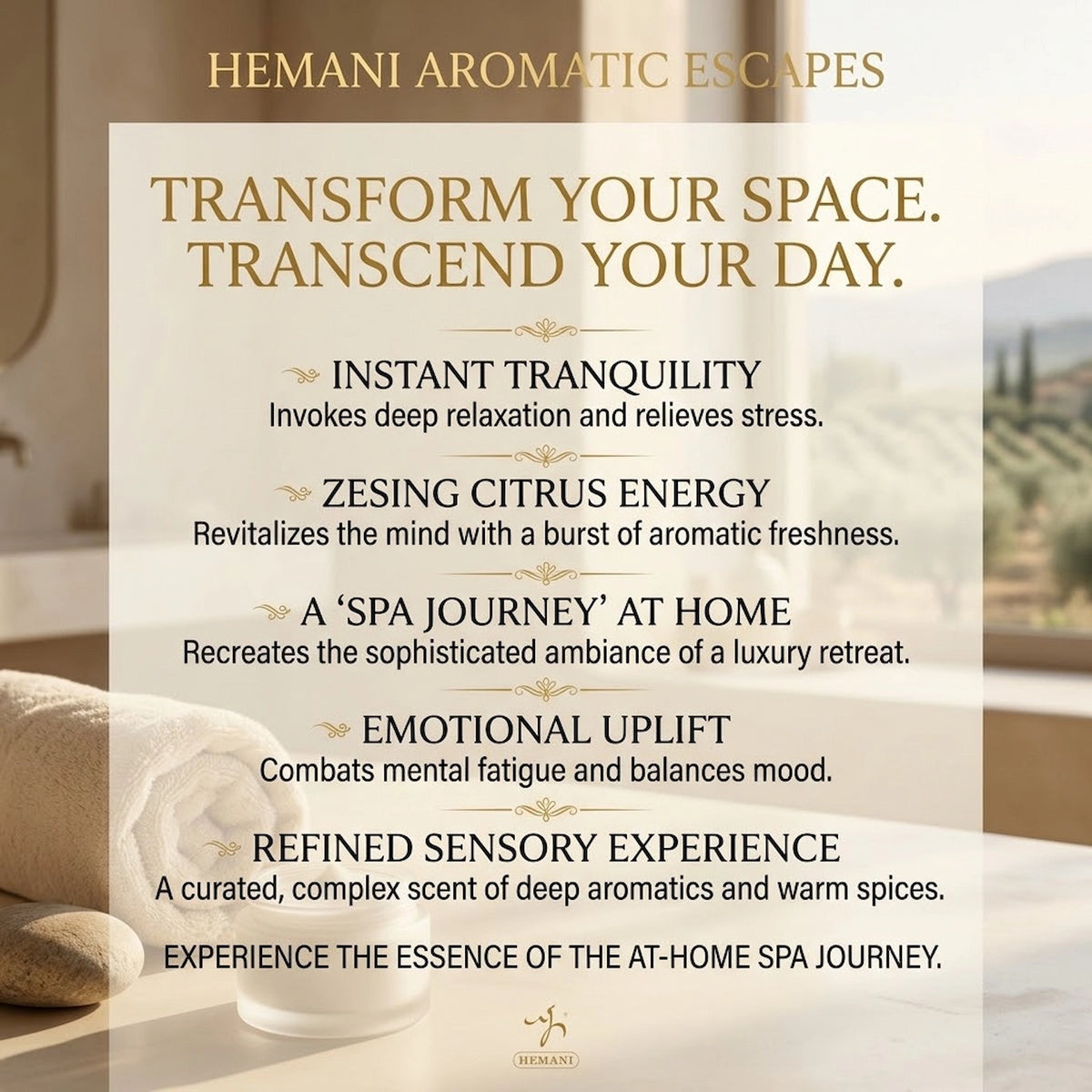 Aromatherapy Candle - At Home Spa