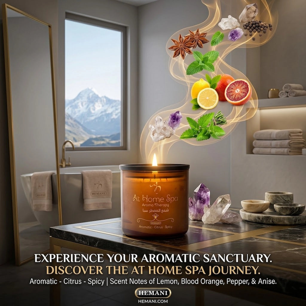 Aromatherapy Candle - At Home Spa