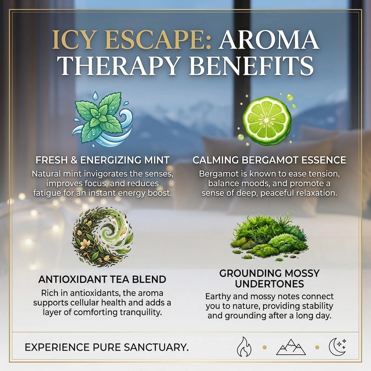 Aromatherapy Candle - Icy Escape