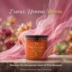 Aromatherapy Candle - Pink Bouquet