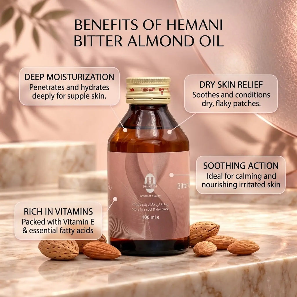 Bitter Almond Herbal Oil 100ml
