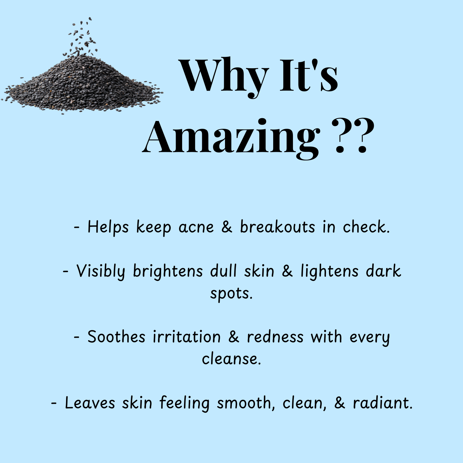 Advance Brightening Black Seed Face Wash 100ml