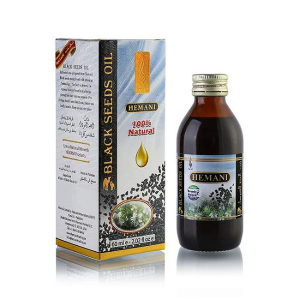 Black Seed Herbal Oil 60ml By Hemani Herbal