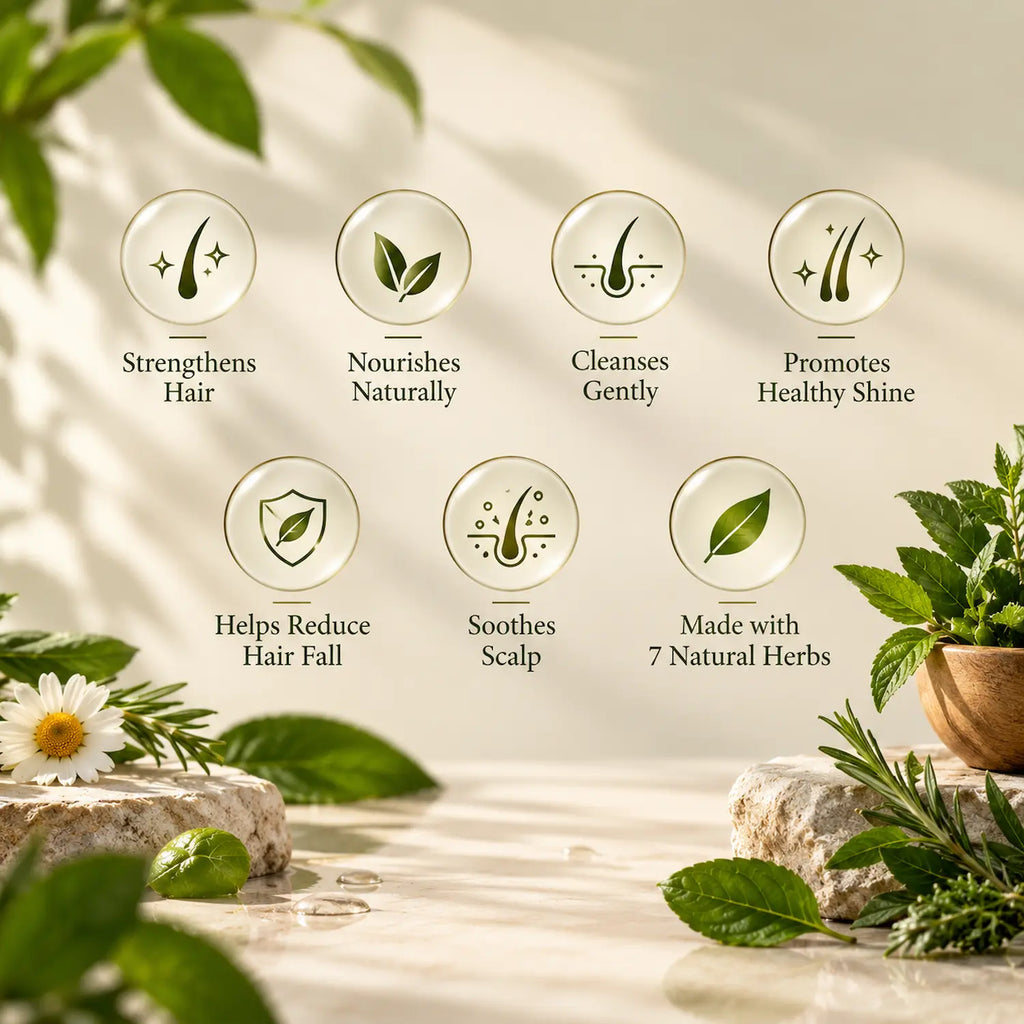 Blend of 7 Herbs Shampoo 350ml