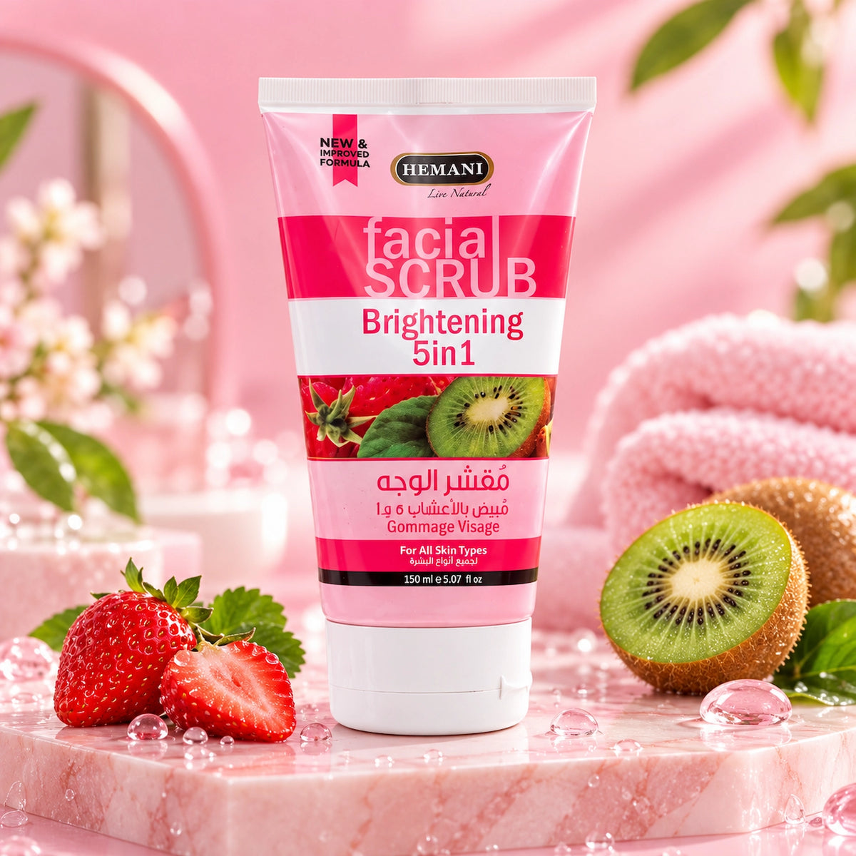 Brightening Facial Scrub 5in1