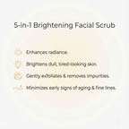 Brightening Facial Scrub 5in1