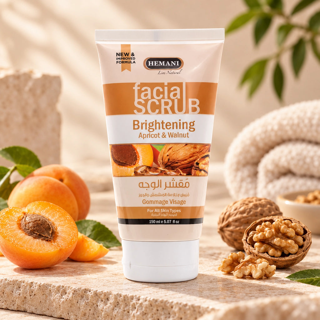 Brightening Facial Scrub with Apricot & Walnut 150ml