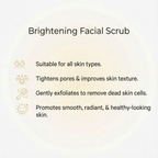 Brightening Facial Scrub with Apricot & Walnut 150ml