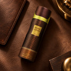 Brown Leather Body Spray for Men